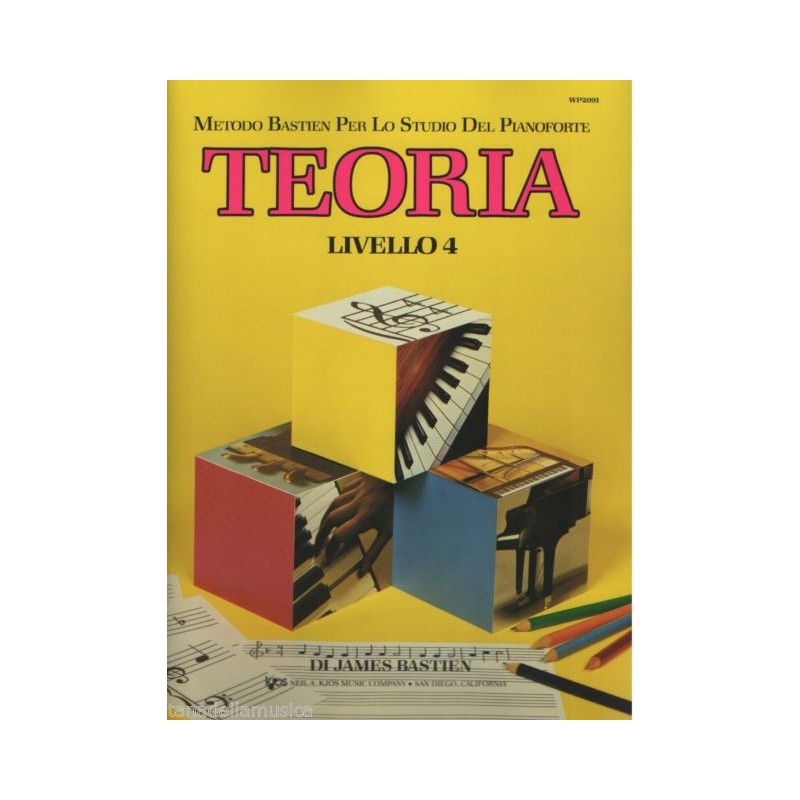 Metodo per lo studio del pianoforte : Teoria - Livello 4