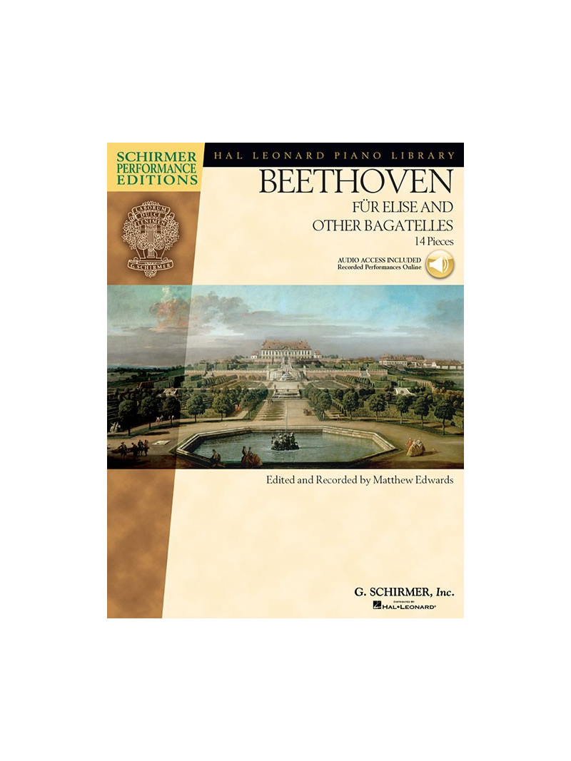 Beethoven - Für Elise and Other Bagatelles (book/Audio Online)