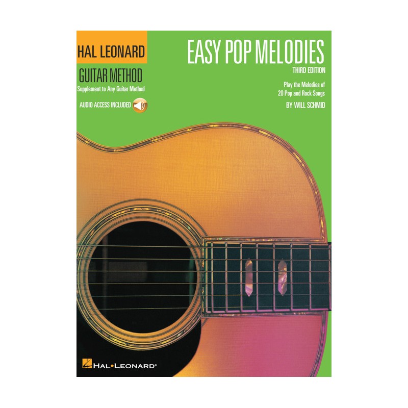 Guitar Method: Easy Pop Melodies (Book/CD)