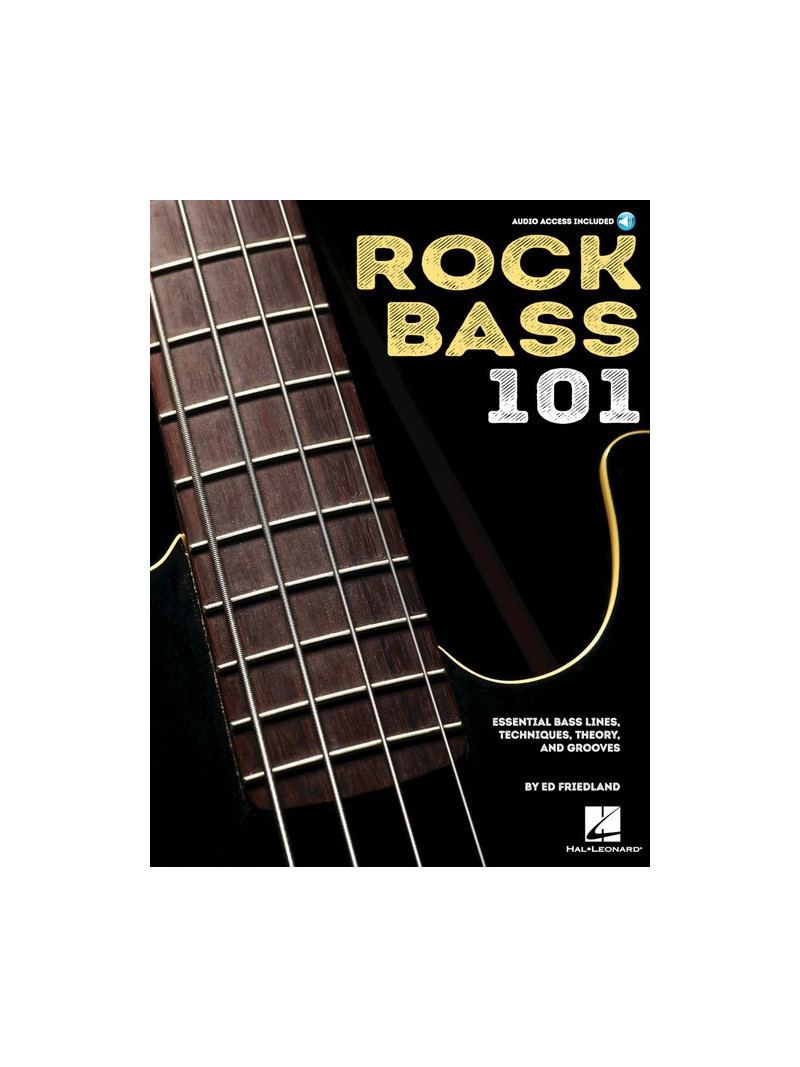 Rock Bass 101 (book/Audio Online)