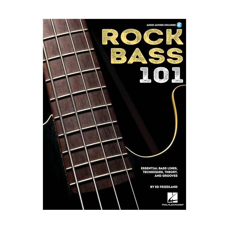 Rock Bass 101 (book/Audio Online)