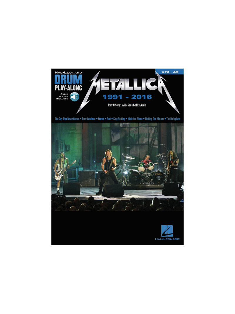 Metallica: Drum Play-Along Volume 48 (book/Audio Online)