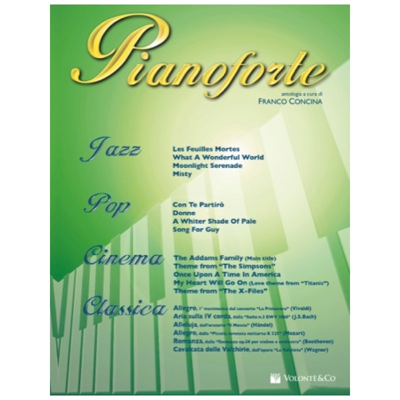 Pianoforte Vol. 1 - Jazz, Pop, Cinema, Classica