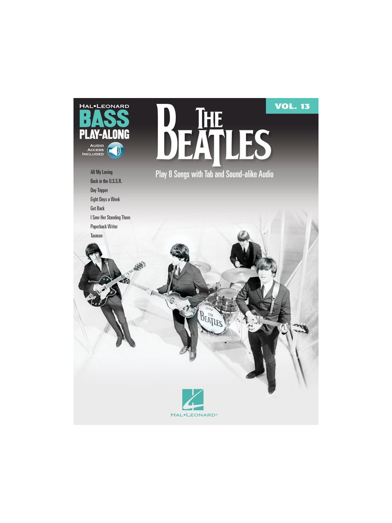 The Beatles: Bass Play-Along Volume 13 (book/Audio Sample)