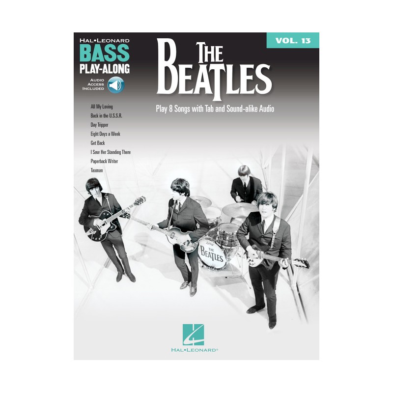 The Beatles: Bass Play-Along Volume 13 (book/Audio Sample)