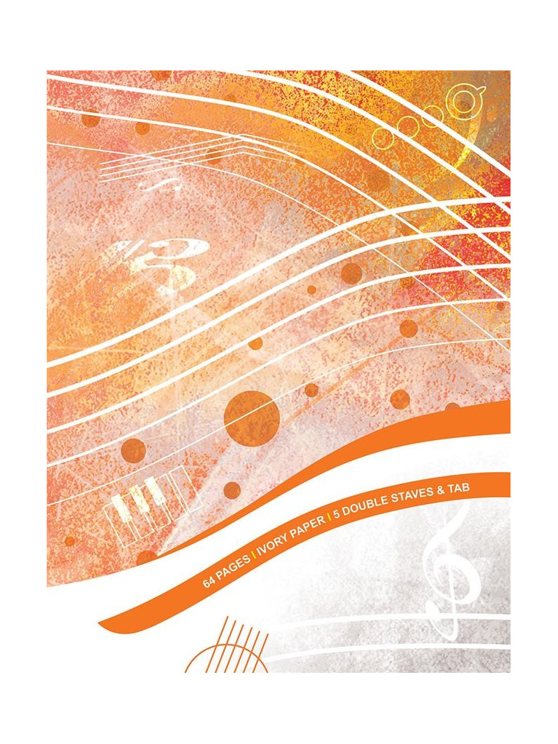 Quaderno di musica chitarra (64 pp. carta avorio)