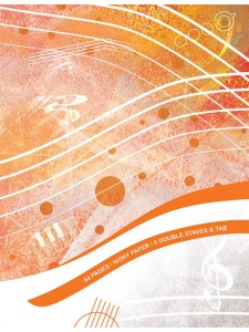 Quaderno di musica chitarra (5 pentagrammi)