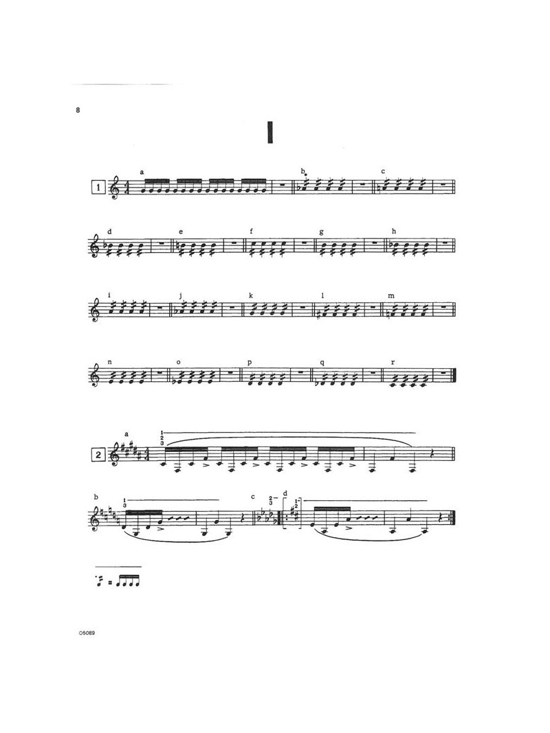 Tongue Level Exercises for Trumpet