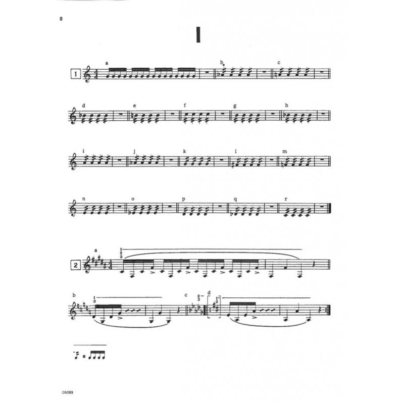 Tongue Level Exercises for Trumpet by Claude Gordon