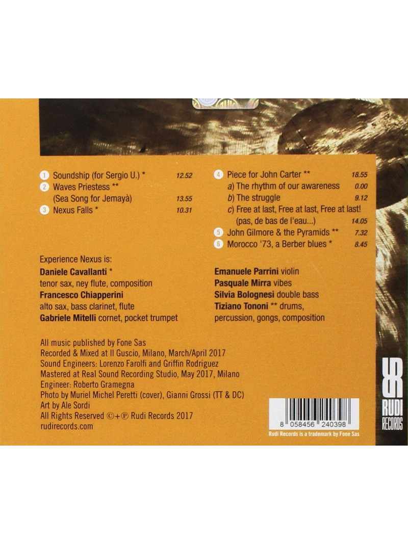 Tiziano Tononi & Daniele Cavallanti - Experience Nexus (CD)