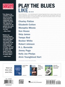 Play the Blues Like... (book/Video Online)