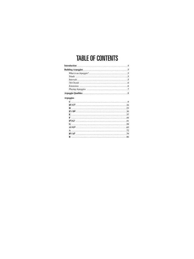 Hal Leonard Guitar Method: Arpeggio Finder