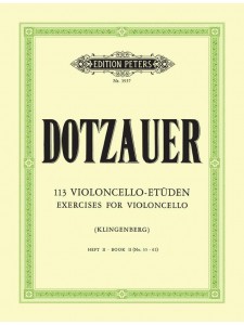 Dotzauer - 113 Violoncello Etuden - Part II