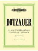 Dotzauer - 113 Violoncello Etuden - Heft II / Book II