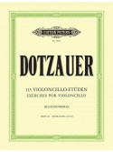 Dotzauer - 113 Violoncello Etuden - Heft III / Book III