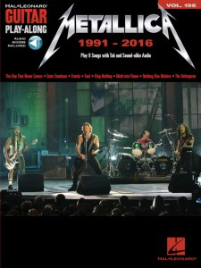 Metallica: 1991-2016: Guitar Play-Along Volume 196 (book/Audio Online)
