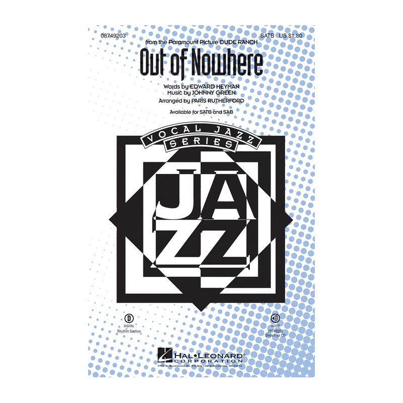 out of Nowhere choral