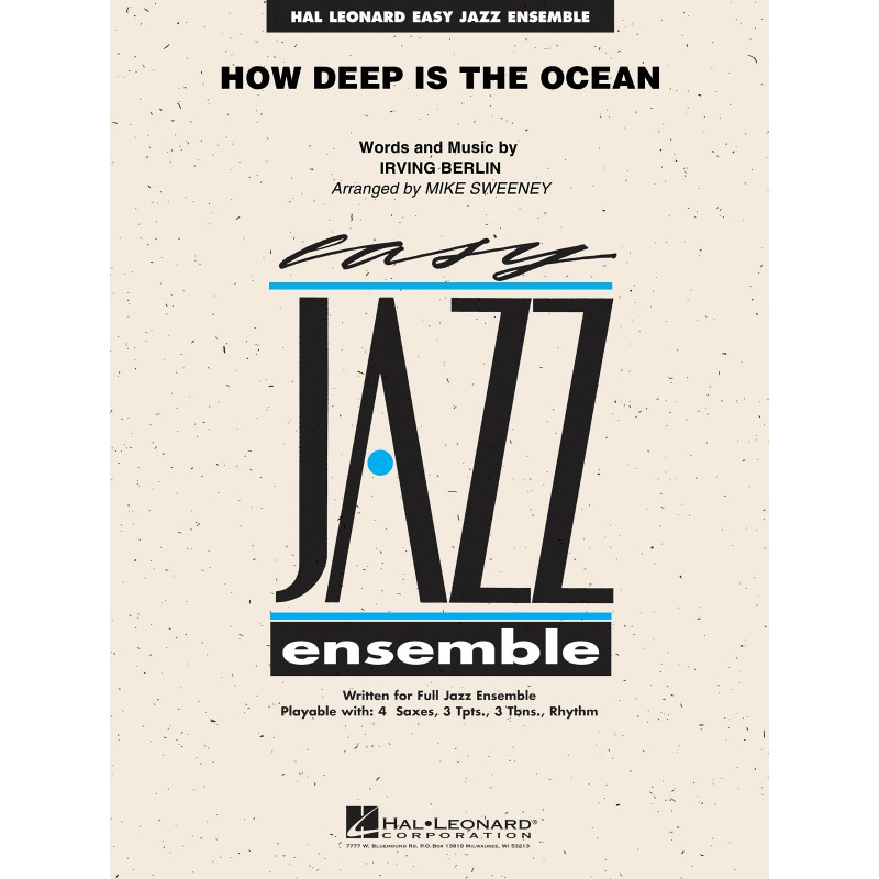 How Deep is the Ocean, Easy Jazz Ensemble 