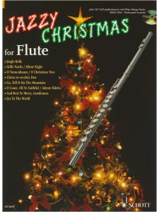 Jazzy Christmas for Flute (book/CD play-along)