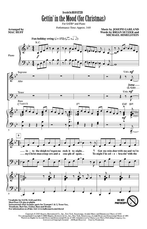 Gettin' in the Mood - For Christmas