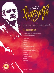 Easy Piazzolla - For Trumpet  (libro/CD MP3)