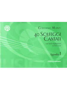 40 Solfeggi cantati - Appendice al I fascicolo