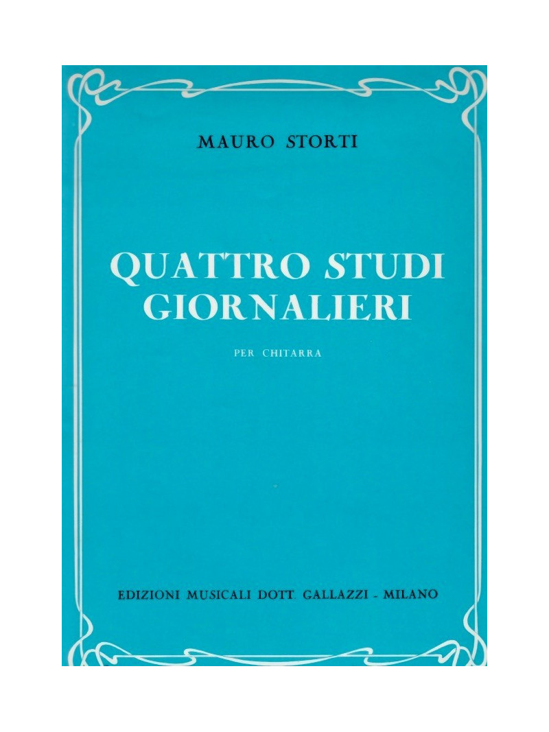 Quattro studi giornalieri (per chitarra)
