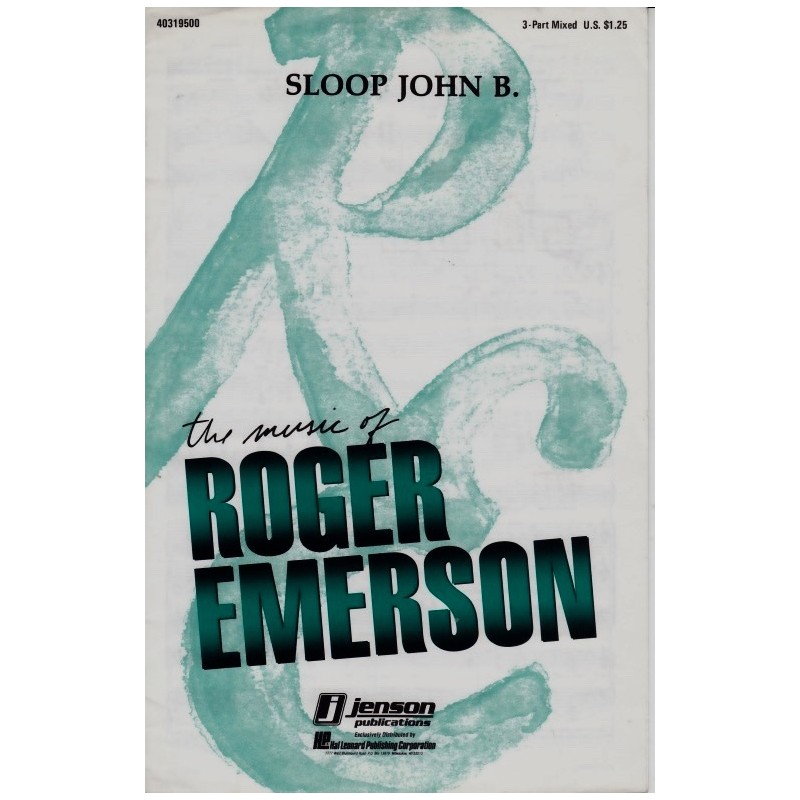 Sloop John B. (Choral)