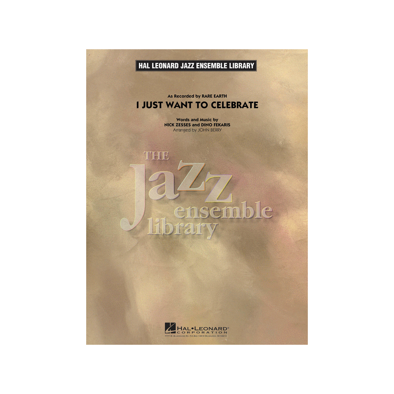 I Just Want to Celebrate jazz ensemble,