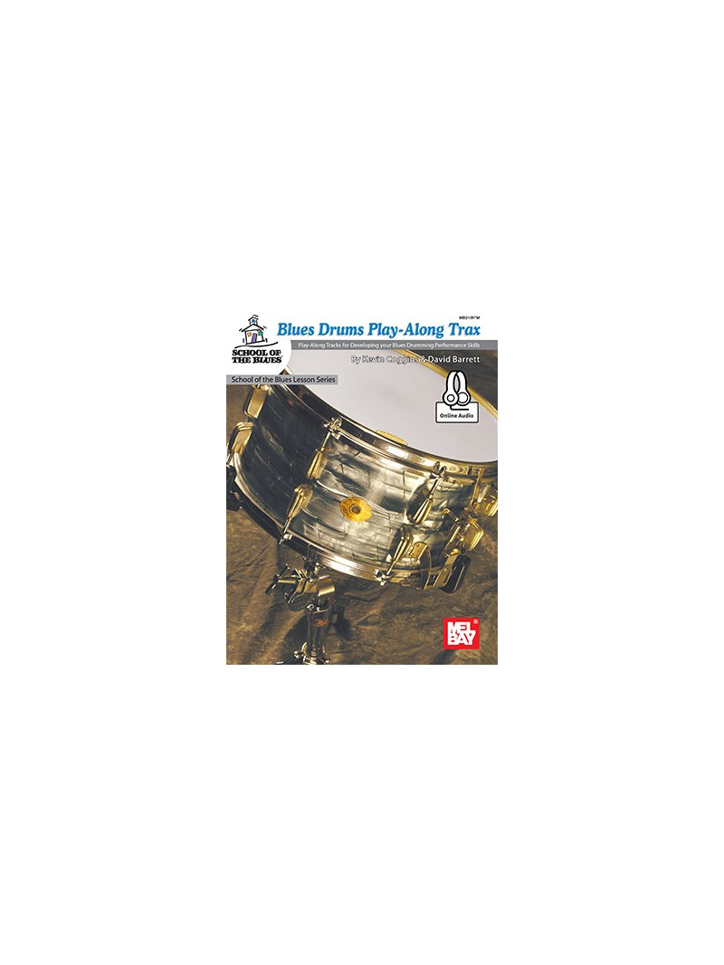 Blues Drum Play-Along Trax (book/CD)
