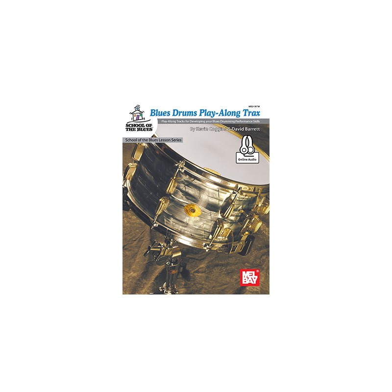 Blues Drum Play-Along Trax (book/CD)
