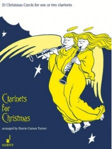 Clarinets for Christmas for 1 or 2 Clarinets (book/CD)