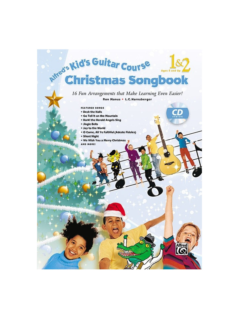 Alfred's Kid's Guitar Course Christmas Songbook 1 & 2 (book/CD)