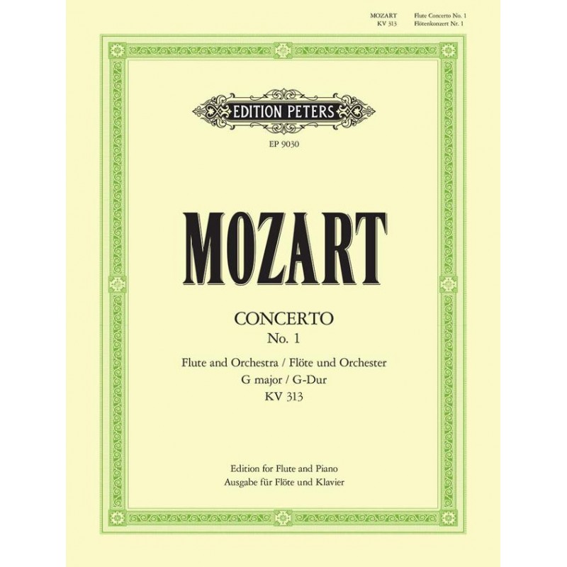 Concert No. 1 G Major KV 313 (Flute)