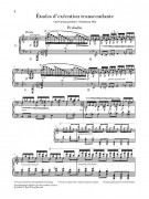 Liszt spartiti pianoforte, Liszt studi pianoforte