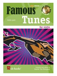 Famous Tunes - For Violin (book/CD)
