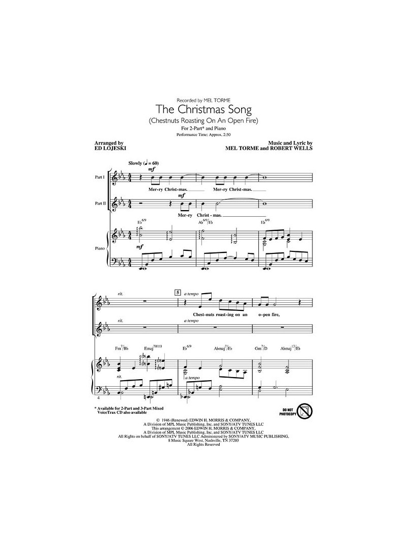 The Christmas Song (Chestnuts Roasting On An Open Fire)