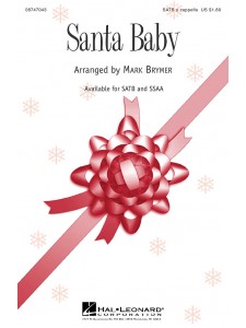 Santa Baby (Choral SATB a cappella)