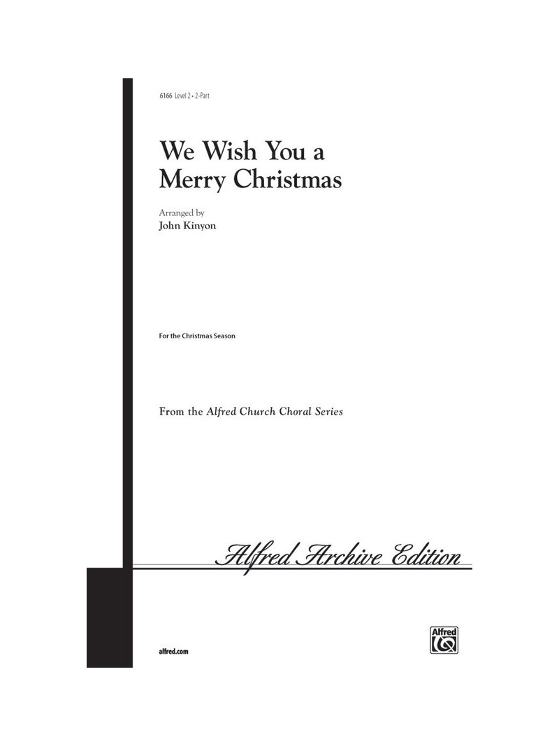 We Wish You A Merry Christmas (Choral SA)