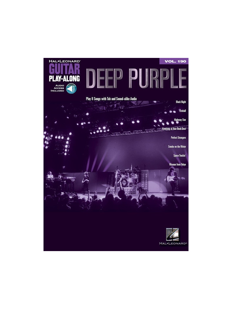 Deep Purple: Guitar Play-Along Volume 190 (book/Audio Online)