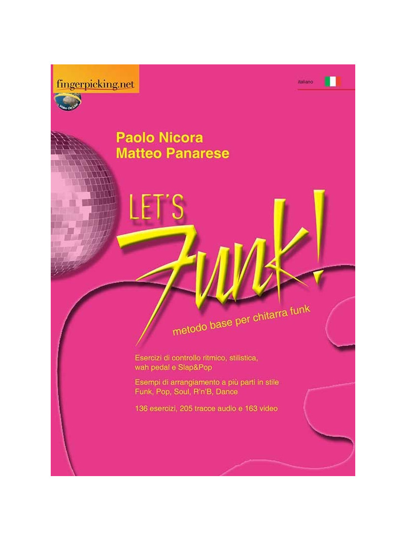 Let's Funk: metodo base per chitarra Funk (libro/Video Online)