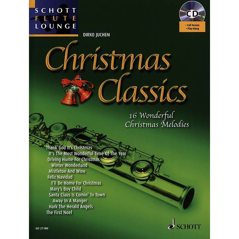Christmas Classics for Flute (book/CD Play-along)
