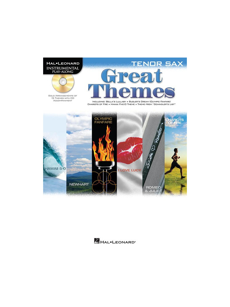 Great Themes - Instrumental Play-Along for Tenor Sax (book/CD)