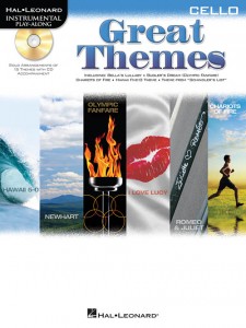 Great Themes - Instrumental Play-Along for Cello (book/CD)