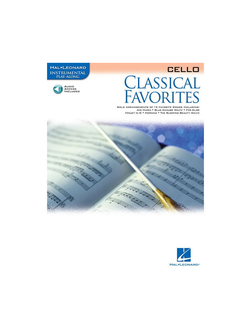 Classical Favorites - Instrumental Play-Along for Cello (Book/CD)