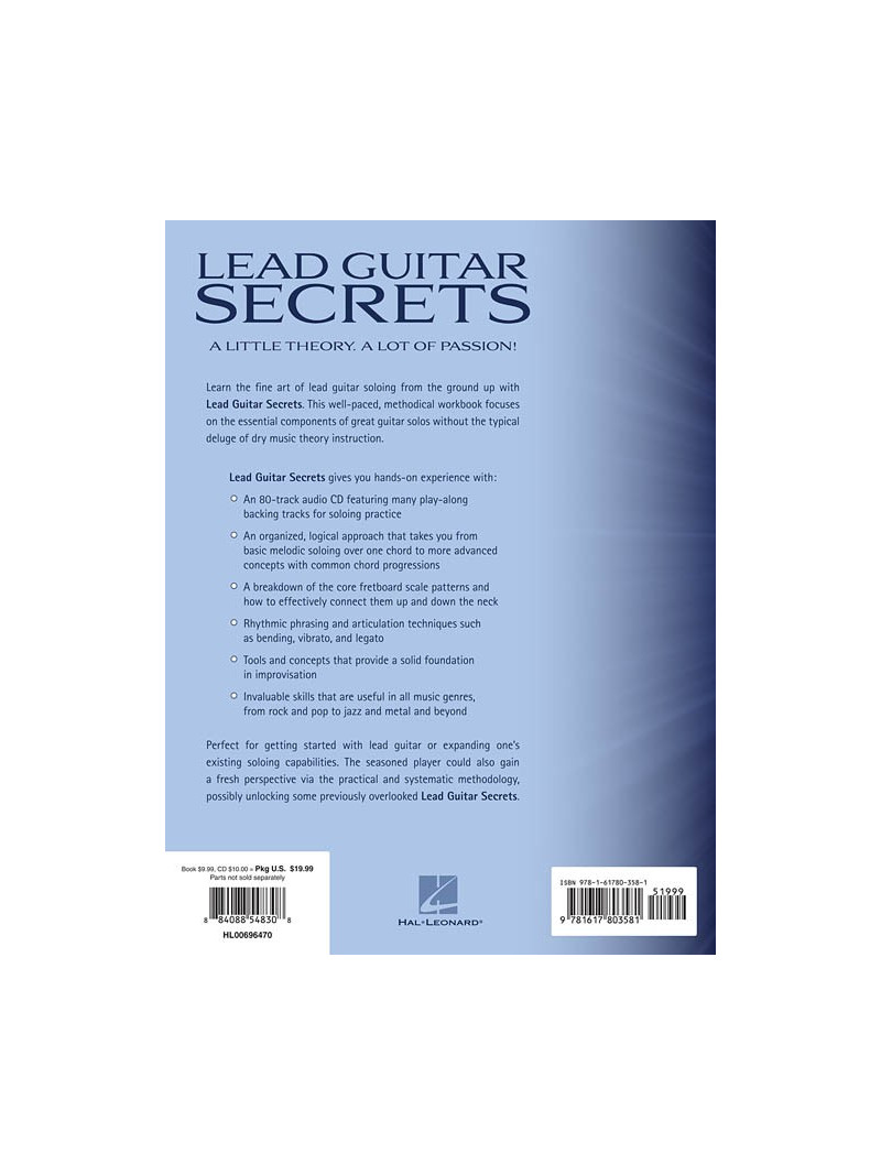 Lead Guitar Secrets (book/Audio Access)