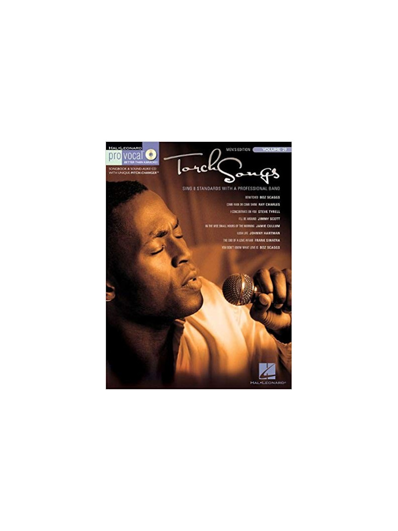 Pro Vocal: Torch Songs - Men Edition (book/CD sing-along)