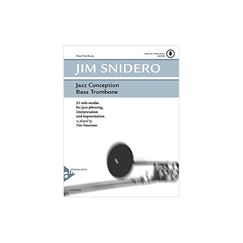 Jazz Conception for Bass Trombone Soloist (book/CD play-along)