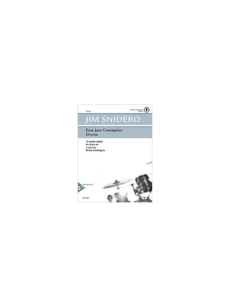 Easy jazz Conception for Drums (book/CD play-along)