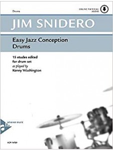 Easy jazz Conception for Drums (book/CD play-along)